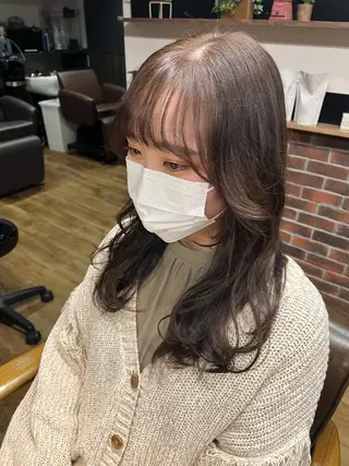 ロング カラー Hair salon HAL所属・佐藤 栄輔のヘアスタイル