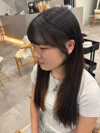 ロング たなき ゆうかのヘアスタイル