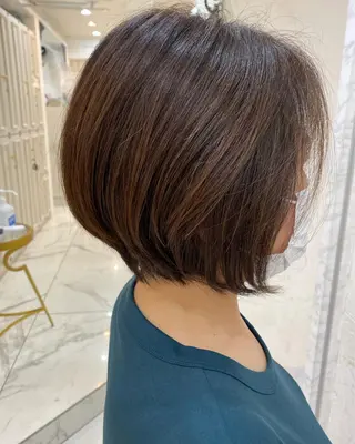 ショート カラー shanti 渡辺新也✂️のヘアスタイル