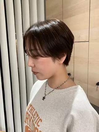 ショート sara/ハンサム ショート【蔵前】のヘアスタイル