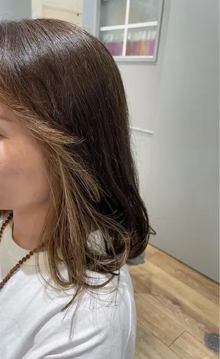 ミディアム 稲毛駅徒歩1分 mei🦋のヘアスタイル