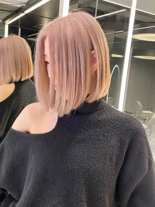 ミディアム REDEAL SHIBUYA所属・maya/レイヤー カット/ミインパーマのヘアスタイル