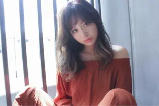 ロング 永田 崇のヘアスタイル