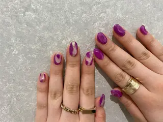 カラー ネイル 【似合わせ提案】鈴木 舞のネイルデザイン