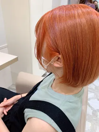 カラー 愛されハイトーン 🍓YURINAのヘアスタイル