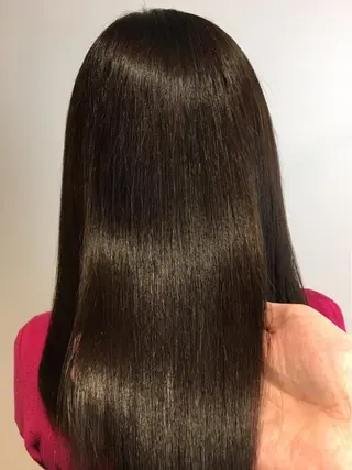 セミロング カラー 青野 文香のヘアスタイル