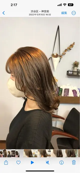 ミディアム カラー 🌈美髪✂︎艶色🎨 頭皮改善🍀TAKUのヘアスタイル