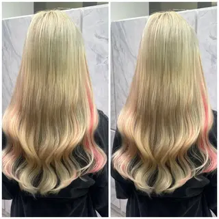 ロング 🦋プルエクステ ARISA🦋のヘアスタイル