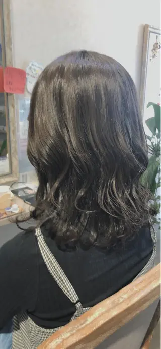 セミロング ランプシーヘアー所属・髪質改善Lampsi 鹿児島中央店のヘアスタイル