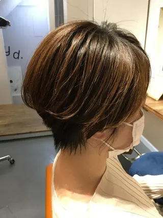 ショート 代表　土屋ヒロユキ ショートカットのヘアスタイル