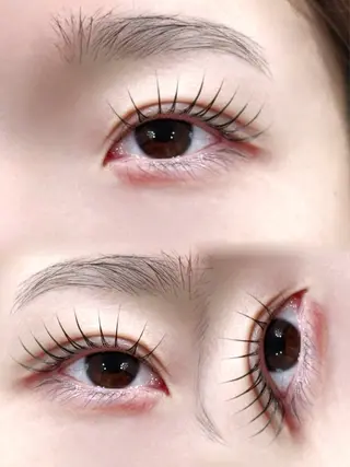 マツエク・マツパ Une fleur soraのマツエク・マツパデザイン