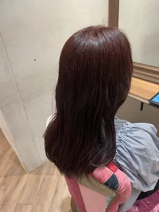 ロング シモカワ マシロのヘアスタイル