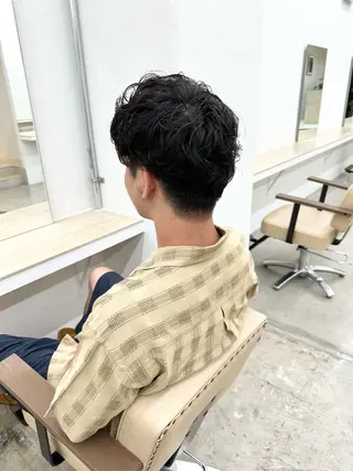 ショート パーマ メンズ 🌈ディレクター🌈 徳松優希のヘアスタイル