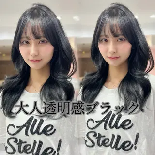 セミロング GEM lit Renaのヘアスタイル