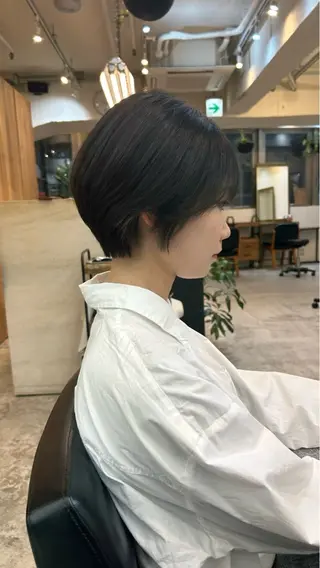 ショート カラー ダメージレス美容師 🌱水島侑理のヘアスタイル