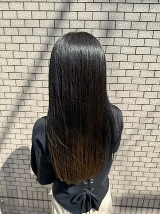 ロング パーマ/ハイトーン /吉田眞のヘアスタイル