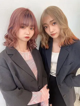 ロング カラー ミユル/ 盛れるエクステ🎀✨のヘアスタイル