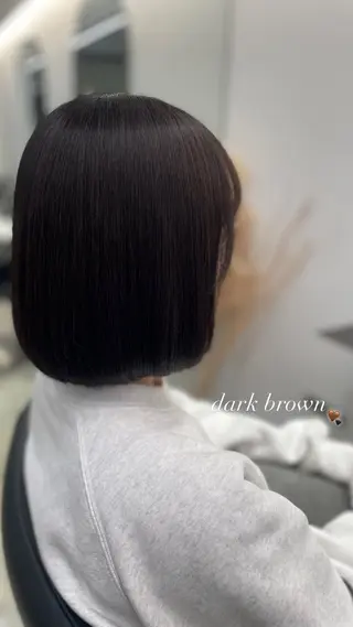 ミディアム 🤍ショートボブ 🤍NANAMI🤍のヘアスタイル