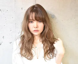 ロング カラー GO TODAY シェアサロン 新宿Aura店所属・佐藤 高徳のヘアスタイル