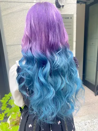 ロング カラー Chérie所属・Chérie 渋谷/カラーサロンのヘアスタイル