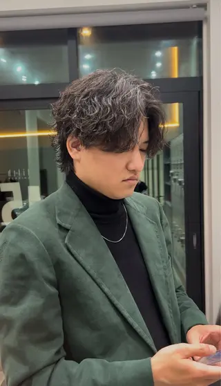 パーマ メンズ fifth 今西翔汰のヘアスタイル
