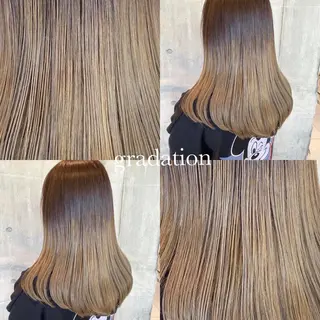 セミロング カラー HOLON池袋所属・ウルフカット ハッシュカット/七海のヘアスタイル