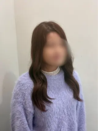 ロング 🎀透明感カラー 🐈ナズナのヘアスタイル