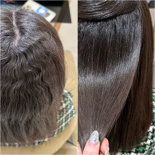 ミディアム 🧸艶髪🫧‪🎀 岡由紀乃のヘアスタイル