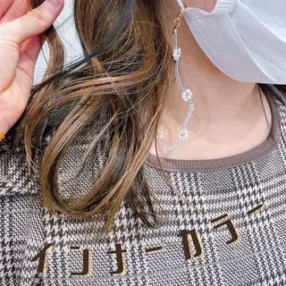 セミロング カラー 🌺ウルフカット職人 新垣渚🐺のヘアスタイル