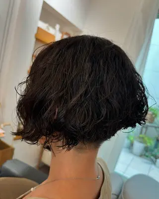 ショート パーマ 溝口 優希のマツエク・マツパデザイン