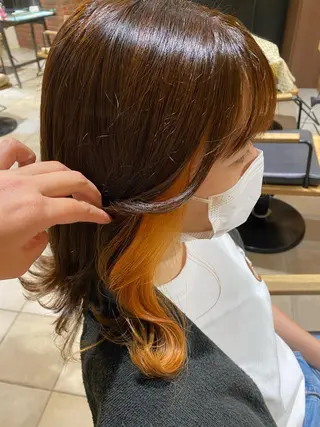 カラー 【ROA】 MISUZU✨のヘアスタイル