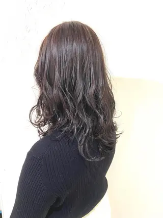ミディアム アメリラブヘアー 土屋 洋平のヘアスタイル