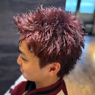 ショート カラー メンズ 🔥滋賀県瀬田/ メンズ吉永祐也🔥のヘアスタイル