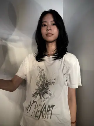 ロング nimes所属・三輪 充希のヘアスタイル