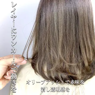 ミディアム カラー shanti   平岸店所属・柾本 寛貴のヘアスタイル