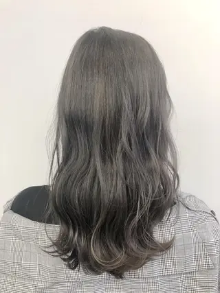 セミロング カラー 代表 YUKI ☆のヘアスタイル