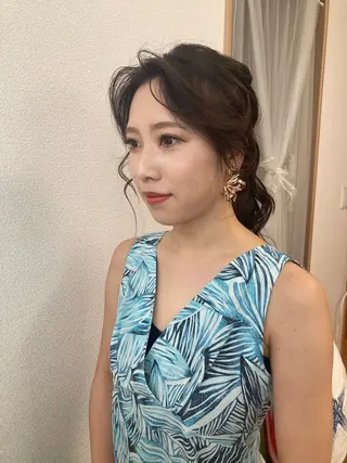 セミロング ヘアアレンジ メイリーブライド所属・Meylee Brideのその他イメージ