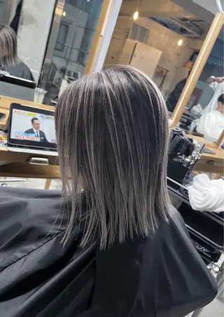 ミディアム カラー ROBIN所属・指名数No.1 /NAOYAのヘアスタイル