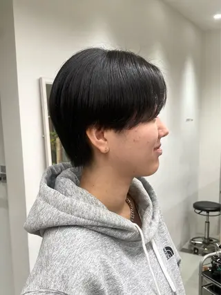 ショート sara/ハンサム ショート【蔵前】のヘアスタイル