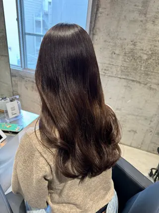 ロング カラー ヘアアレンジ 【大阪で1番優しい 美容師】りょんのヘアスタイル