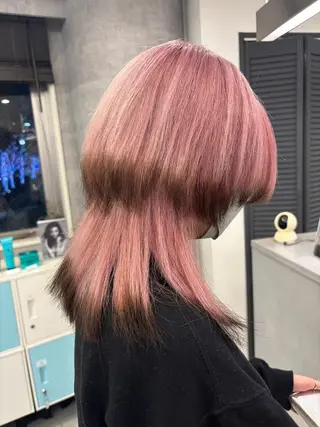 セミロング 🎀ハイトーン特化 konomi🎀のヘアスタイル