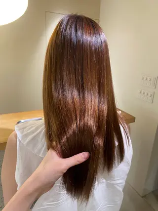 ロング パーマ キタ リオナのヘアスタイル