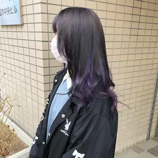 ロング キノシタ ナオユキのヘアスタイル