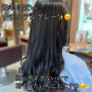 セミロング 加藤 実穂のヘアスタイル