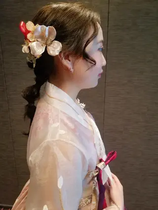 ヘアアレンジ Coumi Beauty Hair Design所属・Coumi 女性専用美容室のヘアスタイル