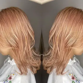 ミディアム カラー 韓国🇰🇷 ✂︎hair 内田愛のヘアスタイル