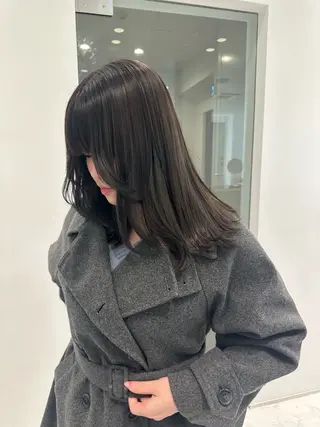 ロング カラー 縮毛矯正/ネイル 🌻ひまわり🌻のヘアスタイル