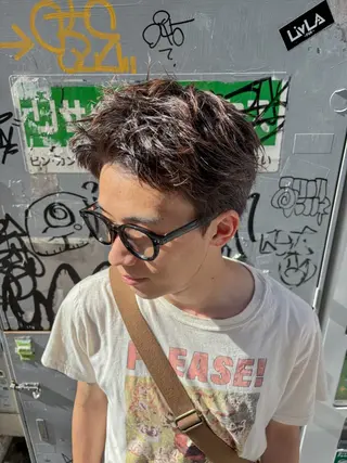 ショート growth天神所属・彌永 燈亜のヘアスタイル