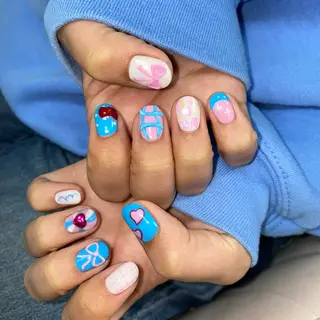 ネイル I P'ink nail salon所属・I pinknail 韓国風·持ち込み専門のネイルデザイン