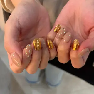 ネイル 栗田 ゆう子のネイルデザイン